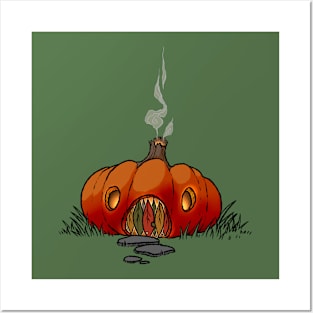 Cozy Pumpkin Home Posters and Art